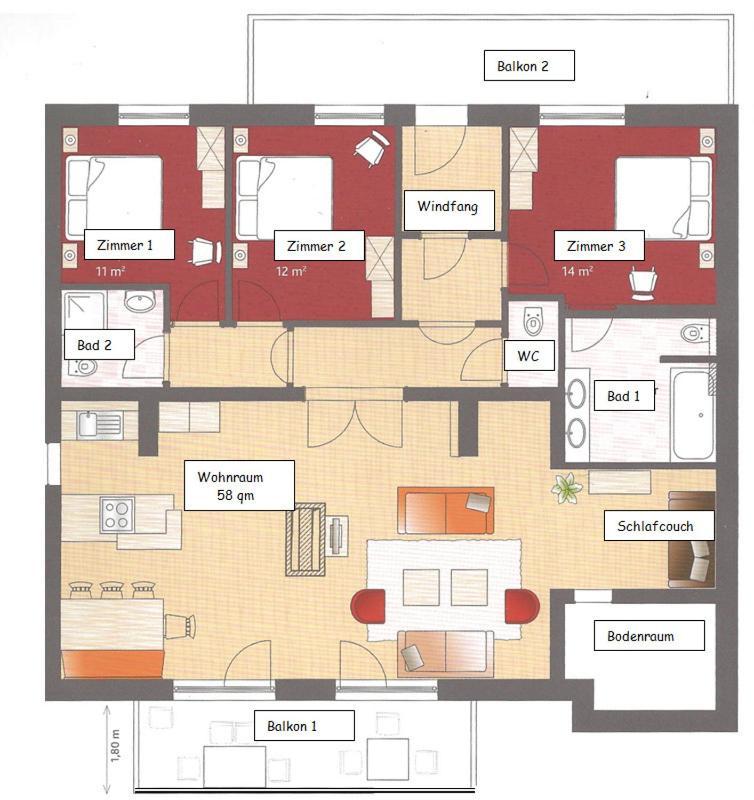 All Seasons Lodge By All In One Apartments Kaprun Exterior foto